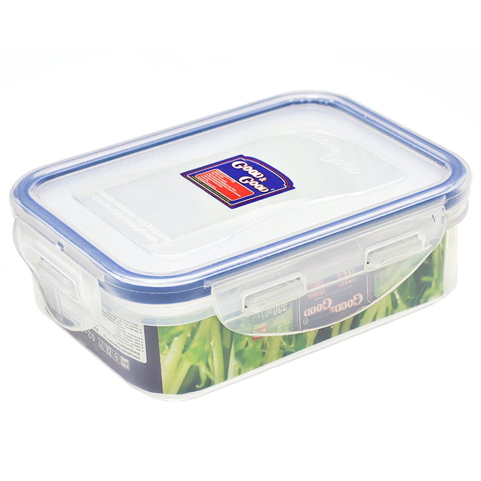 Контейнер Good&Good 063 литров прямоугольный можно мыть в посудомоечной машине