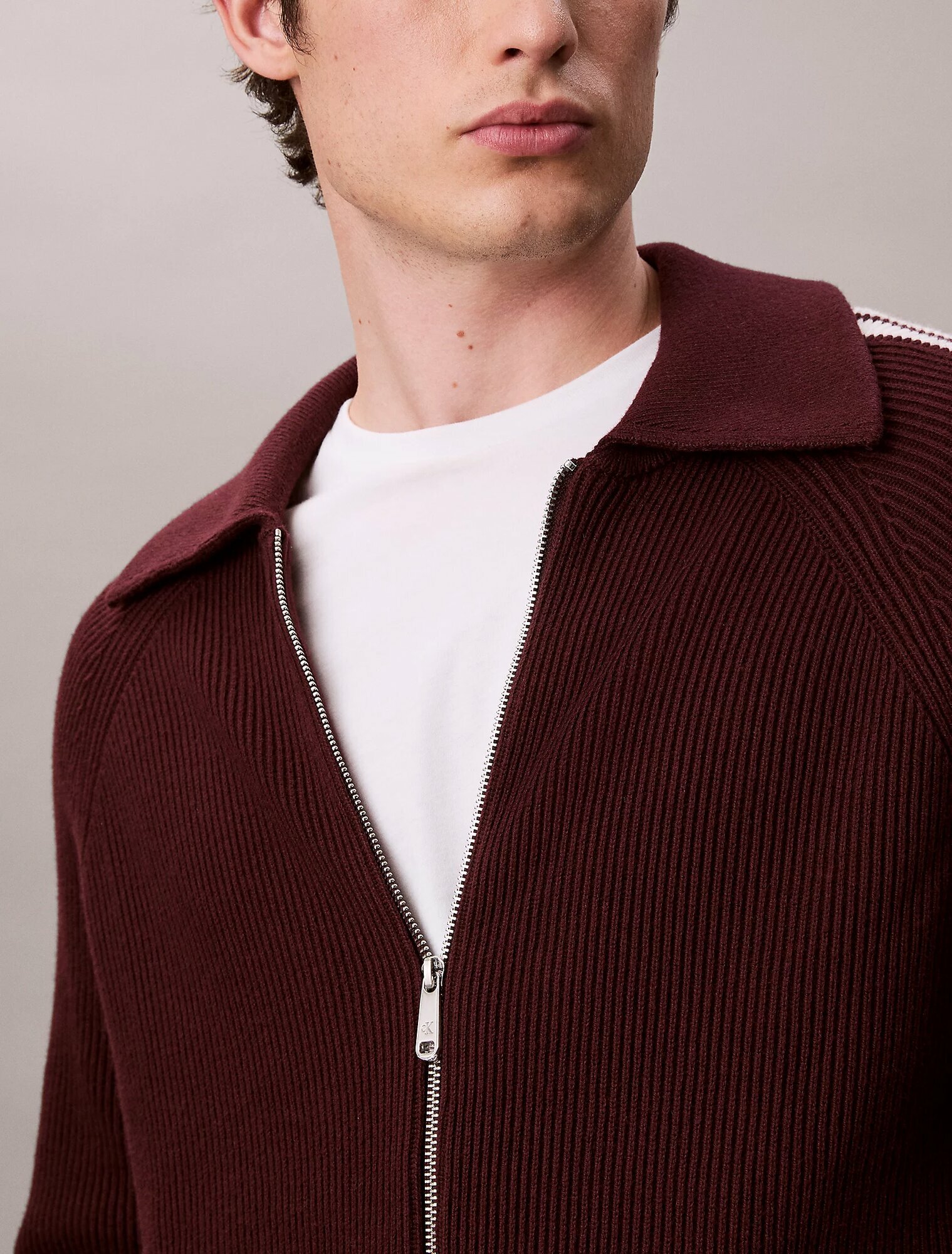 Свитер Calvin Klein Jeans, размер XL, , коричневый — фото 1