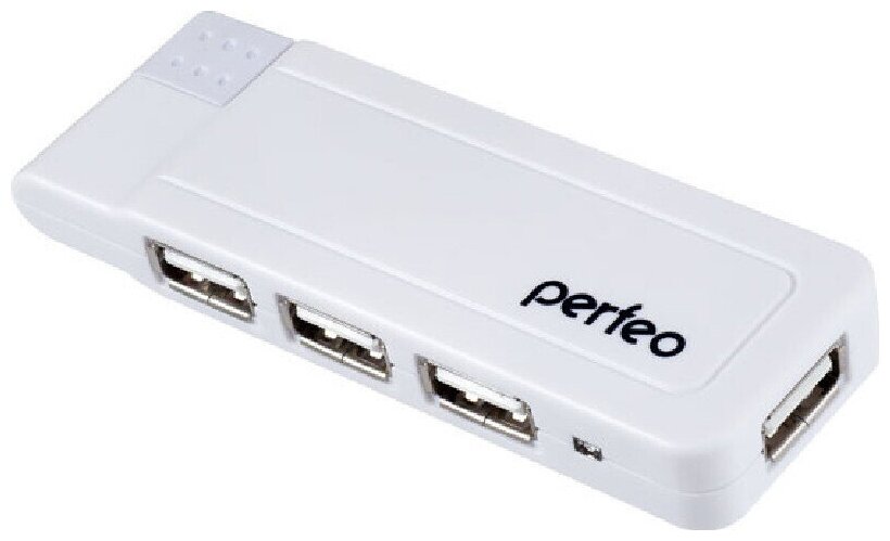 Perfeo PF-VI-H021 разветвитель на 4 порта USB HUB 20 белый