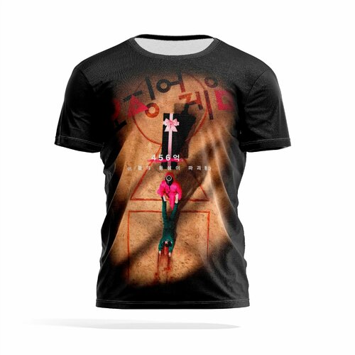 фото Футболка panin brand, размер 5xl, черный