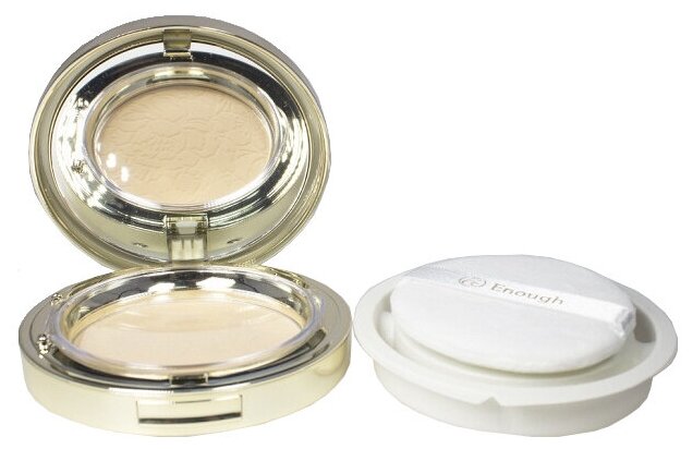 ENOUGH Enough Secret Gold Powdery UV Pact (include. Refill) #21        #21