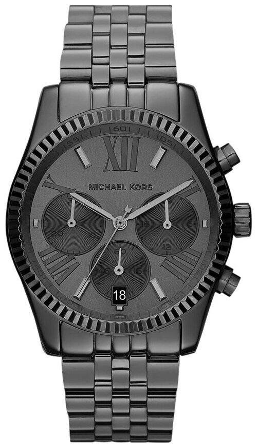 Наручные часы MICHAEL KORS Lexington, черный, серый