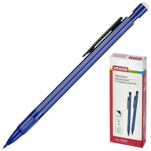 Карандаш механический Attache Economy, 0,5мм синий