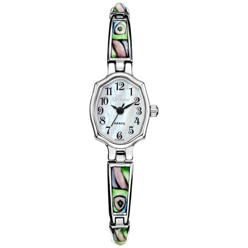 фото Наручные часы flora 1240b1b1-21, серебряный mikhail moskvin