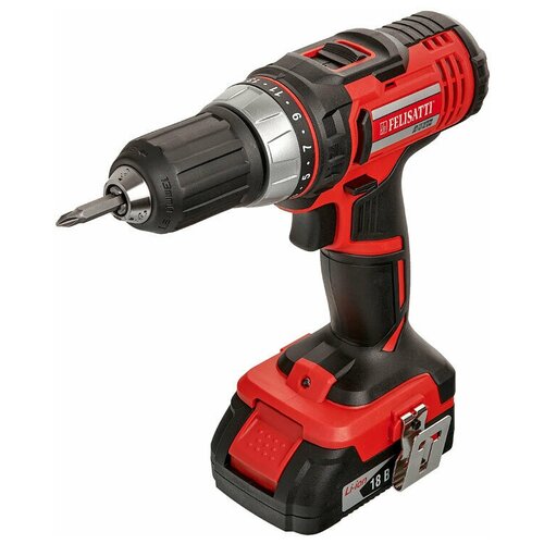Аккумуляторная дрель-шуруповерт FELISATTI ДА-1318Л3М 2x20Ач 579000₽