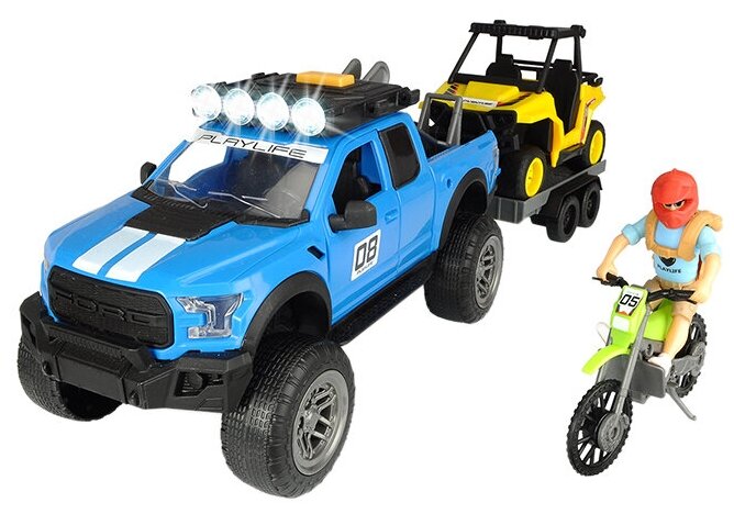 Набор техники Dickie Toys Playlife Offroad Set (3838003) 1:24 38 см