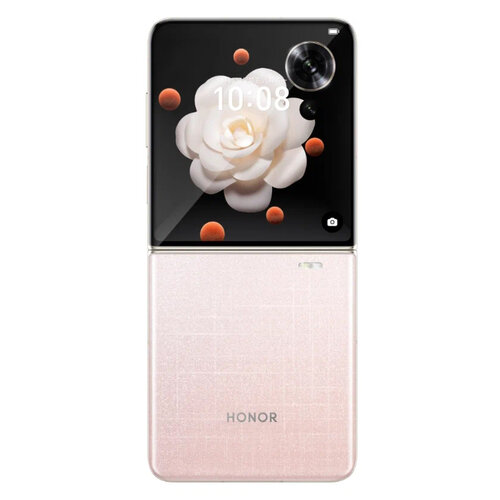 Смартфон HONOR Magic V Flip 12256 ГБ CN Dual nano SIM розовый 101000₽