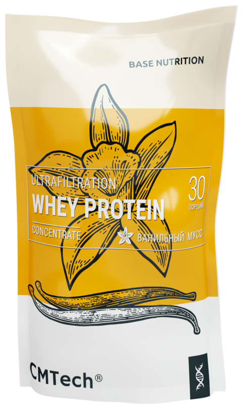 CMTech Whey Protein (900 г) Ванильный Мусс