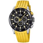 Наручные часы FESTINA F20353/5 кварцевые, хронограф, секундомер, водонепроницаемые, подсветка стрелок - изображение