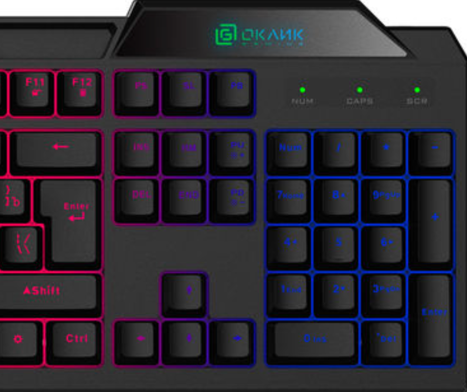 Клавиатура OKLICK COVEN 719G RGB