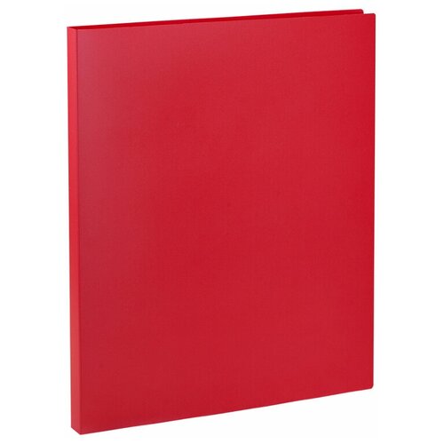 OfficeSpace Папка с пружинным скоросшивателем А4, пластик, красный