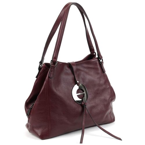 фото Женская кожаная сумка 6295 бордеакс-3 cidirro