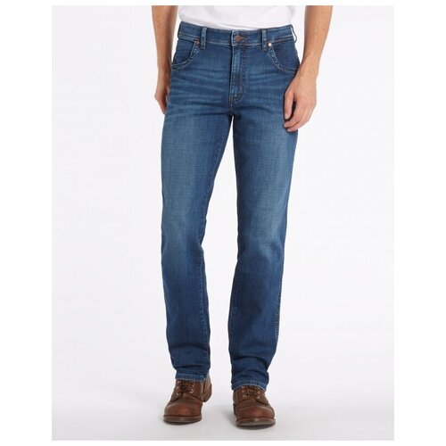 Джинсы классические Wrangler Wrangler TEXAS STRETCH NIGHT BREAK W1219237W, размер 38/30, синий