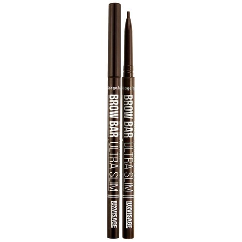 LUXVISAGE Карандаш для бровей Brow Bar Ultra Slim, оттенок 305 Medium Brown