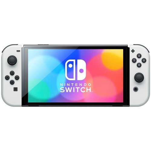 Игровая приставка Nintendo Switch OLED 64 ГБ белый