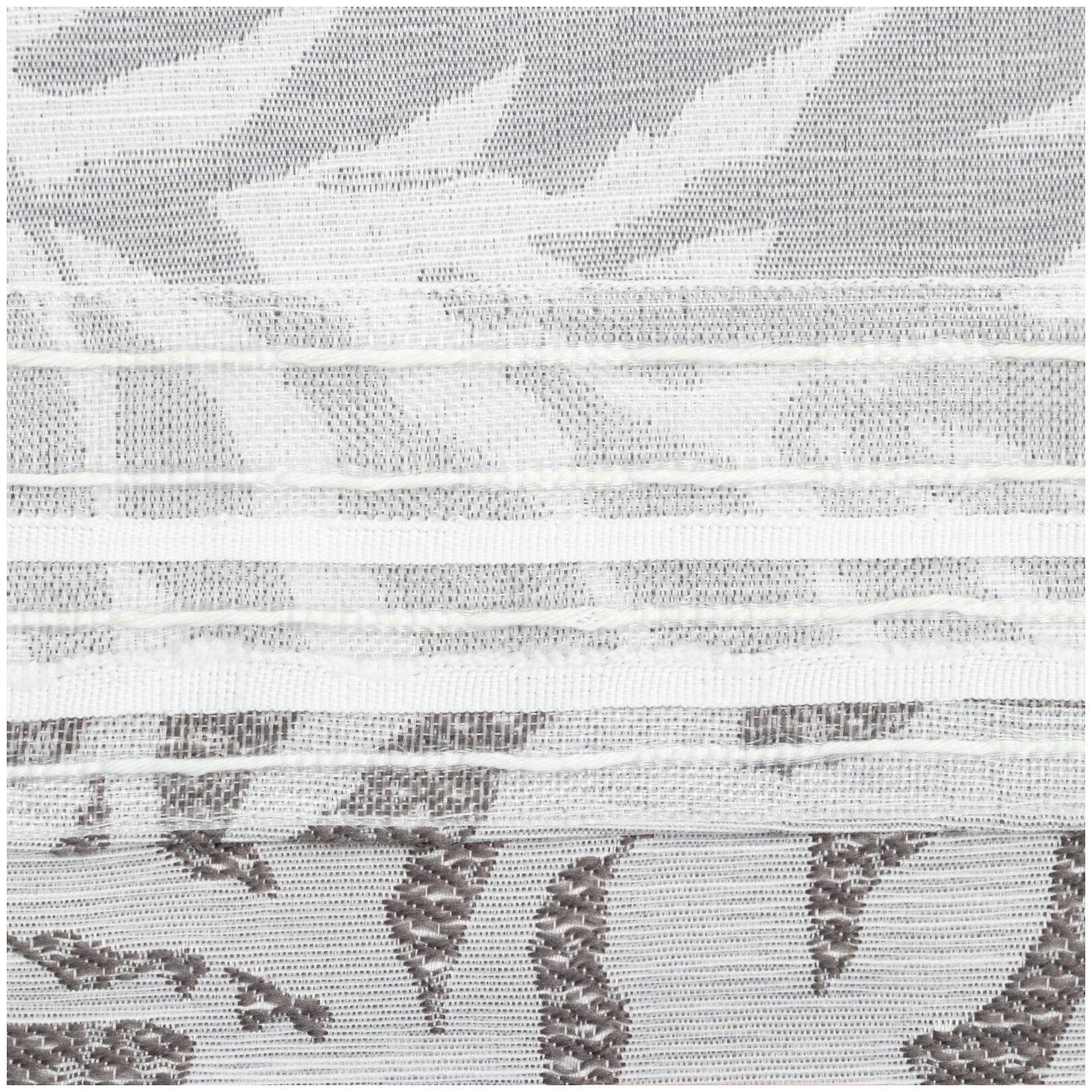 Штора портьерная Этель «Элит» цвет серый, на шторной ленте 145х265 см, 150гр/м2, 100% п/э - фотография № 3