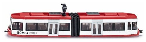 Трамвай Siku Bombardier (1895) 1:87, 23 см, красный/белый