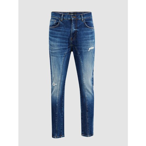 Джинсы зауженные LTB, размер 34/30, синий джинсы зауженные mexx размер 30 34 синий