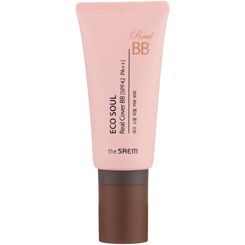 The Saem BB крем Real Cover Eco Soul, SPF 42, 45 г, оттенок: 21 light beige