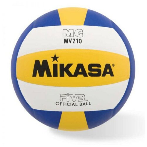 Волейбольный мяч Mikasa MV 210 синий/белый/желтый