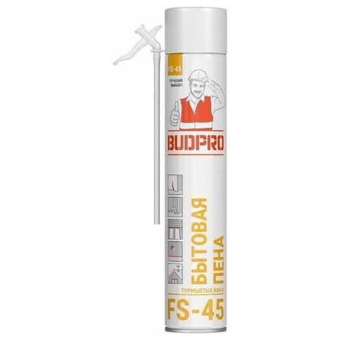 Пена монтажная бытовая Budpro FS-45, 575 мл