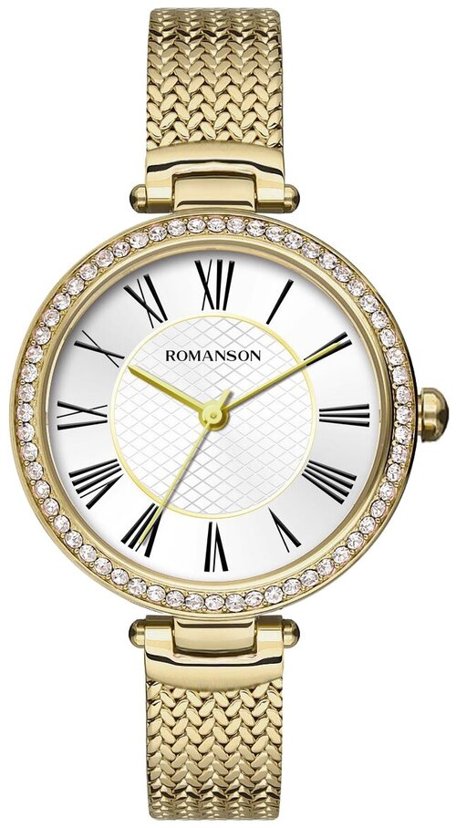 Наручные часы ROMANSON RM8A41TLG(WH), золотой