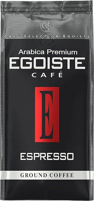 Кофе EGOISTE Espresso молотый,250г 365734 - фотография № 4