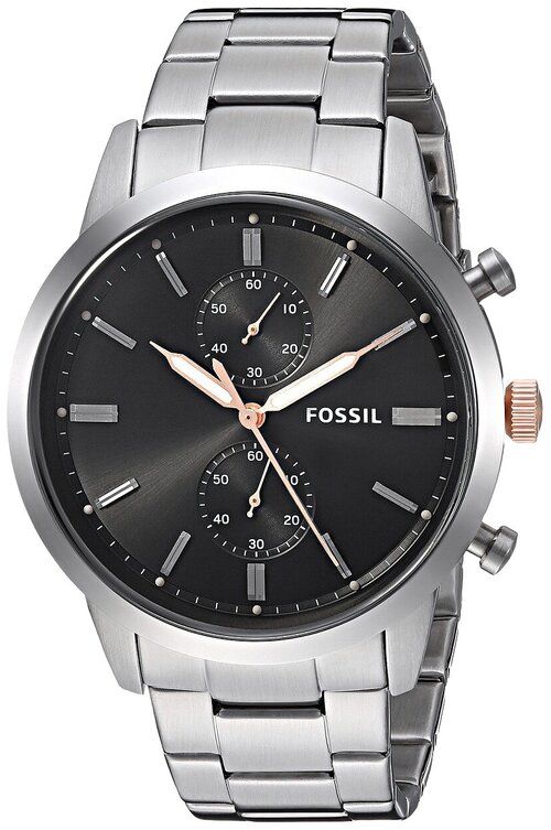 Наручные часы FOSSIL Townsman FS5407, серебряный