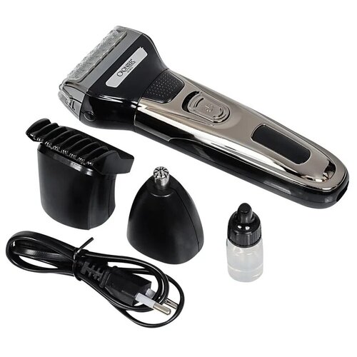 Профессиональная электробритва триммер для стрижки волос бороды носа CR-9023 3 в 1бодигрумер 370000₽