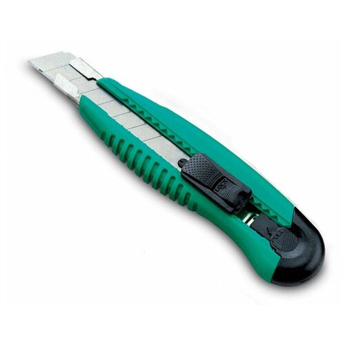 KW-Тrio Канцелярский нож цвет зеленый 18 мм kw тrio канцелярский нож цвет черный 9 мм