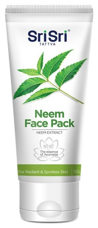 Sri Sri Tattva Маска для лица с нимом Neem Face Pack, 100 г, 100 мл