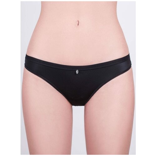 фото Milavitsa трусы брифы средней посадки, размер 98, черный