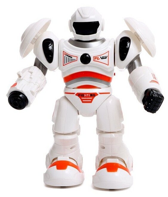 Робот-игрушка "GRAVITONE", световые и звуковые эффекты, работает от батареек, русская озвучка, цвета микс, для мальчиков