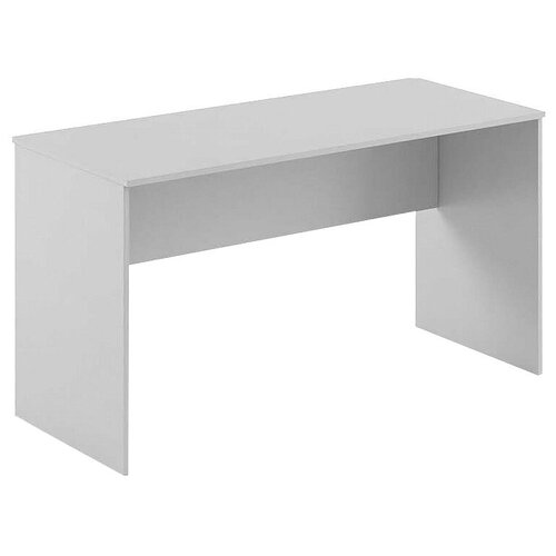 фото Письменный стол skyland simple s, шхг: 140х60 см, цвет: серый