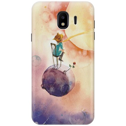 фото Re:paчехол - накладка artcolor для samsung galaxy j4 (2018) с принтом "маленький принц"
