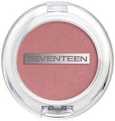 Seventeen Румяна компактные Natural Matte Silky Blusher, 01 Pale Rose