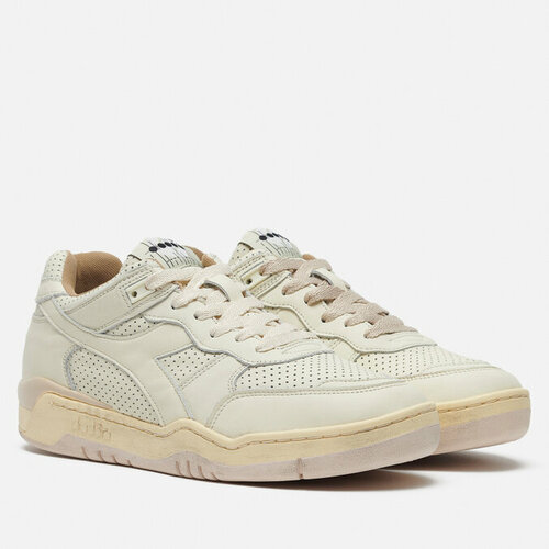 Кроссовки Diadora B.560 Apulia Used ITA, повседневные, натуральная кожа, размер 36.5, белый