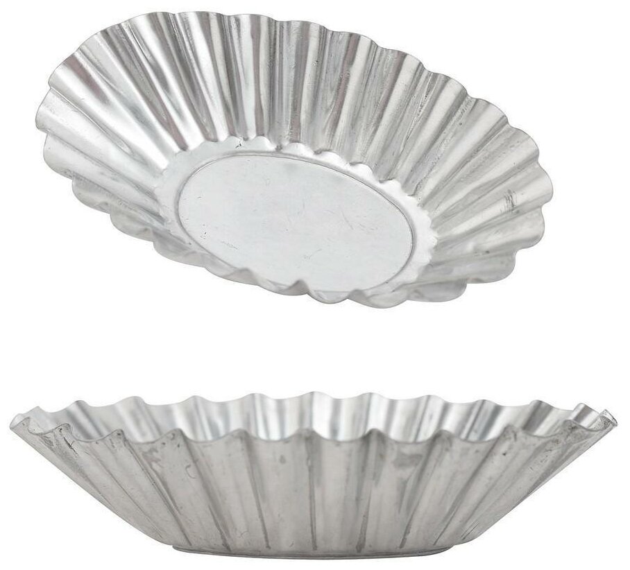 фото Форма для выпечки Мультидом Лодочка DA8-154, 6 шт., 6х9.5 см