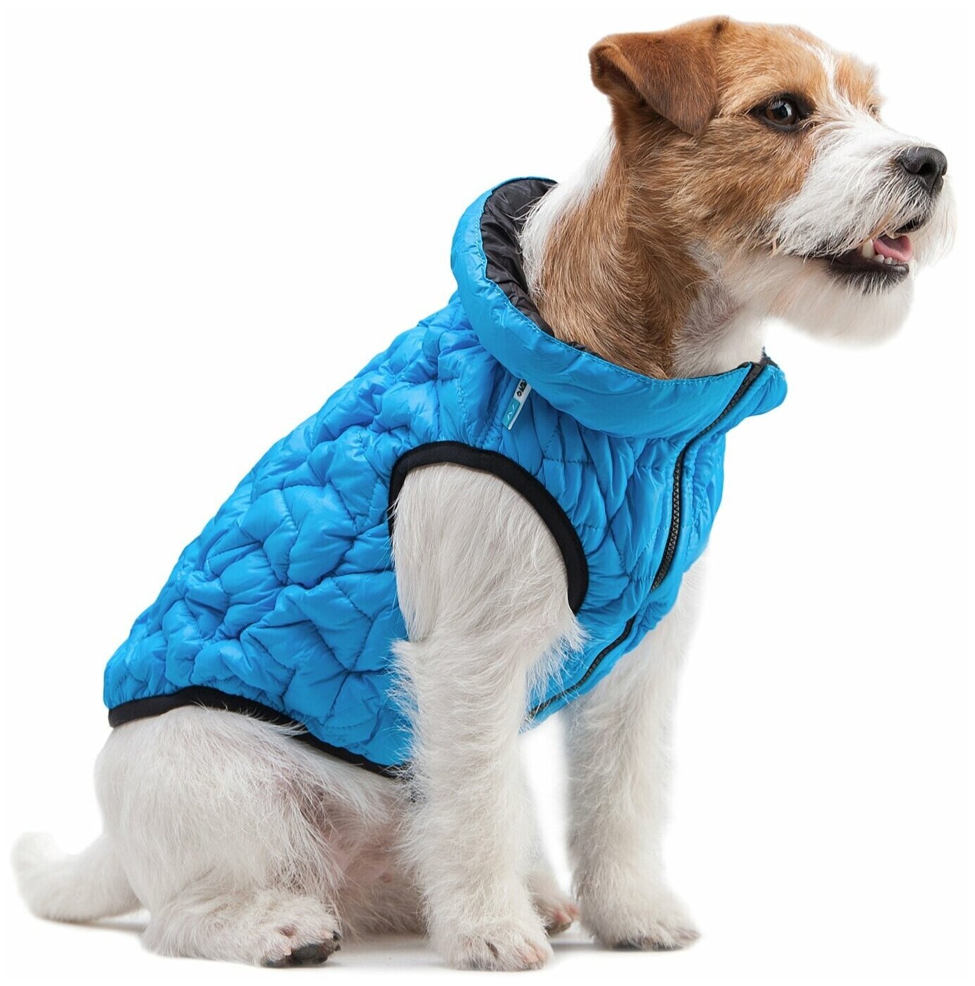 Куртка для собак Collar AiryVest UNI двусторонняя голубо-черная (M43)