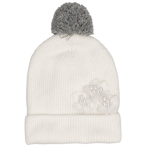 фото Шапка-бини gulliver размер 54, белый