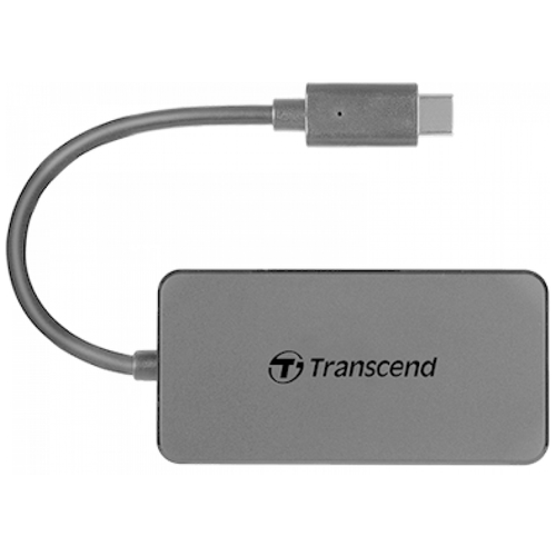 USB-концентратор Transcend (TS-HUB2C) хаб 4 портовый usb type c transcend ts hub2c