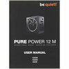 Фото #8 BeQuiet! Pure Power 12 M 850W / ATX 3.0, 80 PLUS Gold, LLC+SR+DC-DC, 120mm fan, semi-modular / BN344