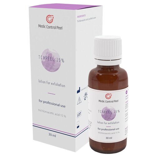 Пилинг ТСА PEEL 15% Medic Control Peel (Лосьон для срединного химического пилинга), 30 мл
