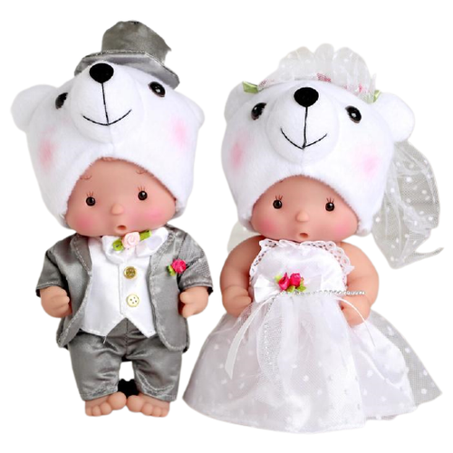 фото Набор пупсов happy valley сладкая парочка мишки, 4780210