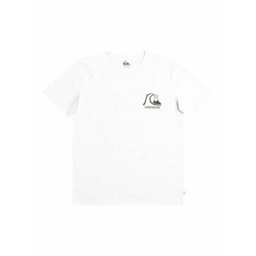 фото Футболка quiksilver, размер xxl, белый