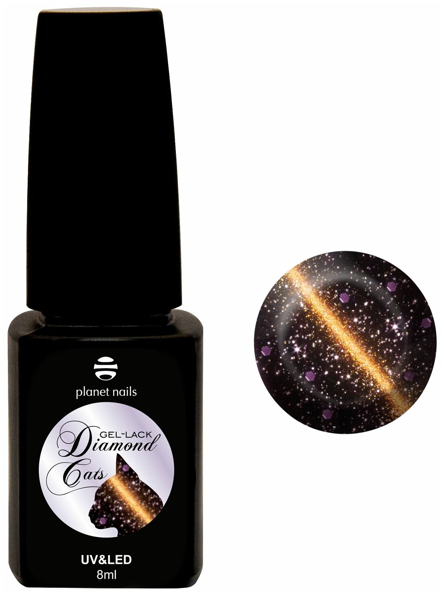 Planet Nails, Гель-лак Diamond cats №763