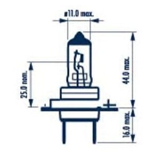 фото Лампа накаливания, основная фара (производитель: narva 48638)