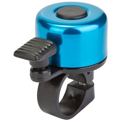 фото Звонок 11a-09 алюминий/пластик, чёрно-синий stels 210096 1 шт. ns bikes