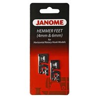 Набор лапок подрубателей JANOME 4 и 6 мм, 200-326-001