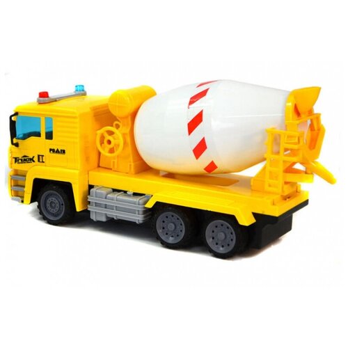 Бетономешалка Junfa toys TR678-62, 37.5 см, Желтый